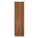 Alton Ready Assembled 2 Door Wardrobe in Noche Walnut