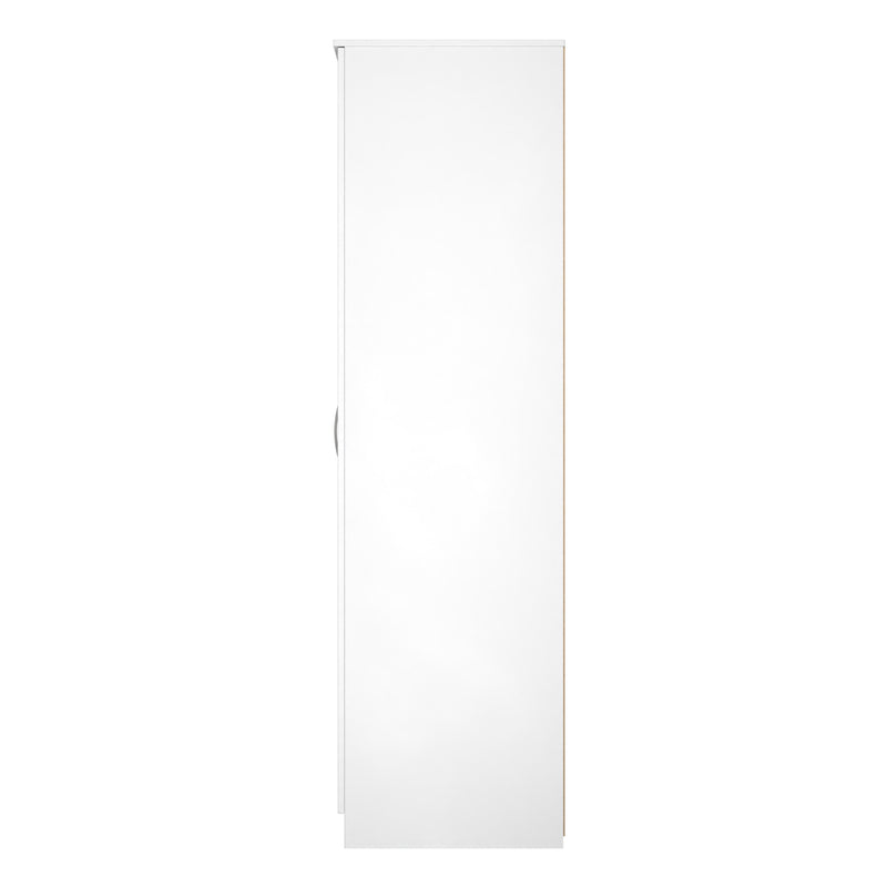 Alton Ready Assembled 2 Door Wardrobe in White Matt