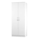 Alton Ready Assembled 2 Door Wardrobe in White Matt