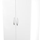 Alton Ready Assembled 2 Door Wardrobe in White Matt