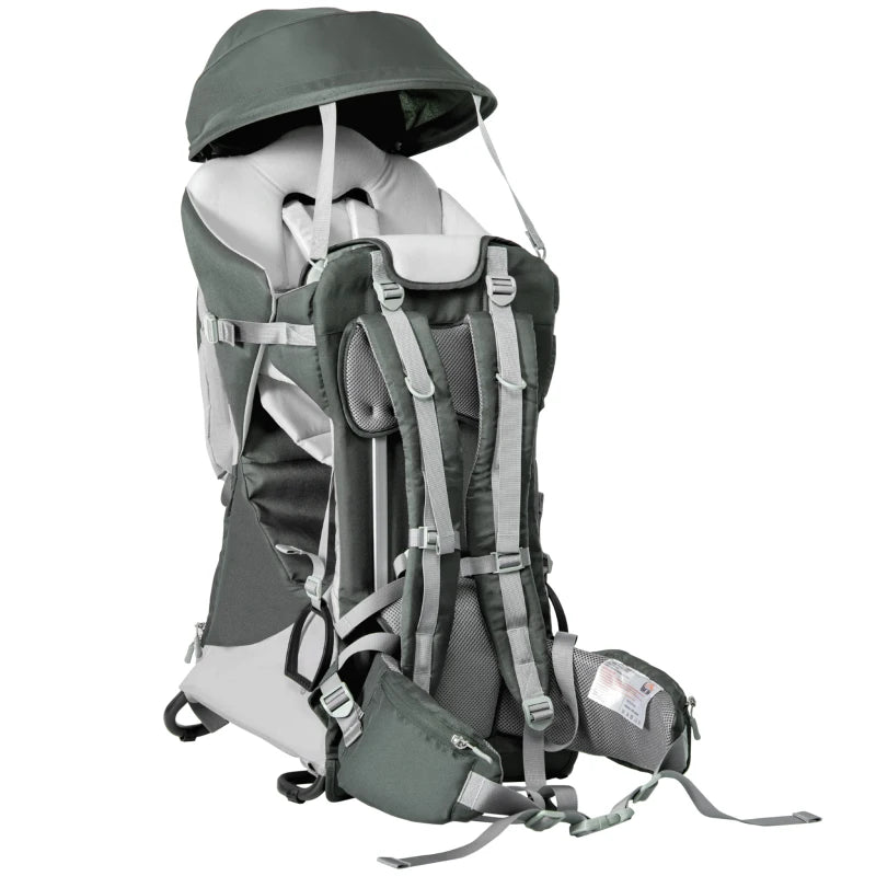 HOMCOM Baby Carrier Backpack - Green