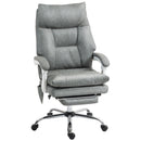 HOMCOM Office Chair with Adjustable Lumbar Support, Computer Chair, Grey