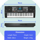Axus 61 Key Touch Sensitive Keyboard Pack
