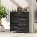 HOMCOM Fabric Chest of Drawers, 8 Drawer Dresser for Bedroom