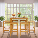 Bar Chair with Saddle Shaped Seat and Sturdy Footrest