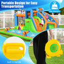 Air Blower 450W Air Pump Fan With Convenient Handle And Ground Stakes