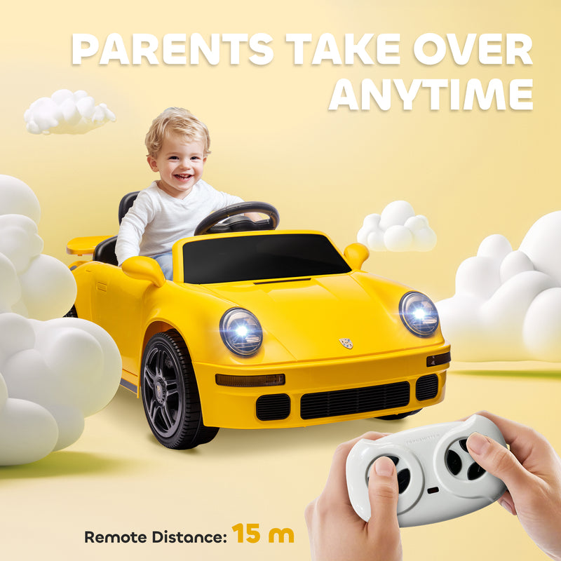 AIYAPLAY Battery Powered Kids Electric Car with Remote Control,