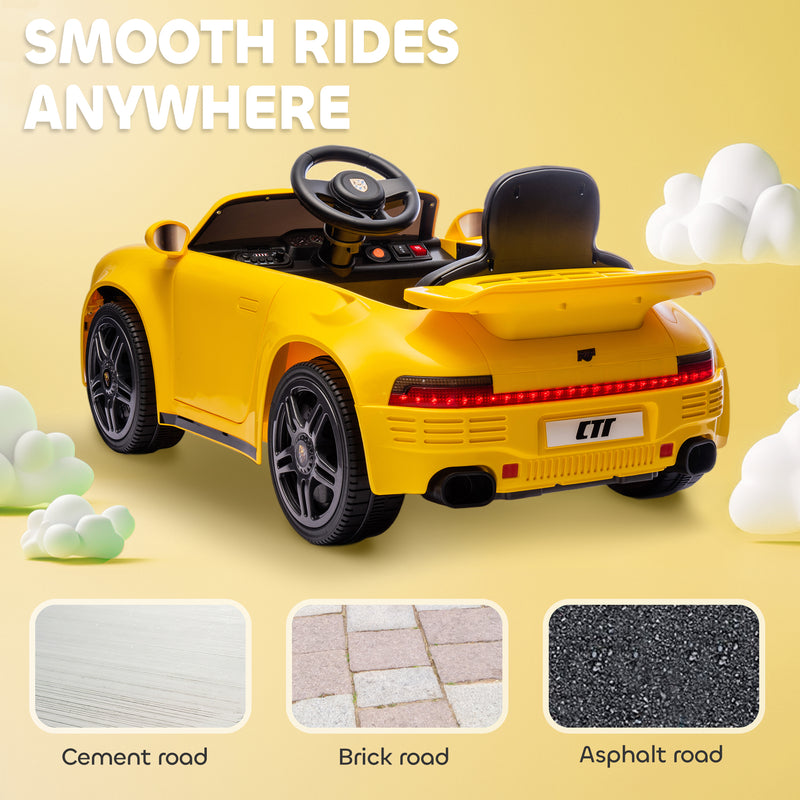 AIYAPLAY Battery Powered Kids Electric Car with Remote Control,