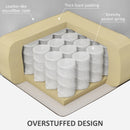 HOMCOM Riser And Recliner Chair For Elderly, Quick Assembly, Light Grey/Charcoal Grey