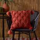 Drift Alda Outdoor Filled Cushion In Terracotta