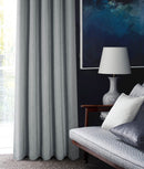 AMBERLEY NICKEL EYELET CURTAINS THERMAL