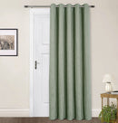 AMBERLEY SAGE DOOR CURTAIN 66 X 84
