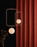 AMBERLEY TERRACOTTA DOOR CURTAIN 66 X 84