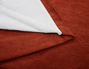 AMBERLEY TERRACOTTA EYELET CURTAINS THERMAL