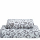 Fusion Animal Print Towels Grey