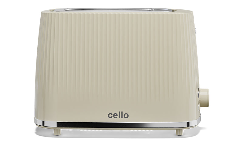 Cello Textured 2 Slice Toaster
