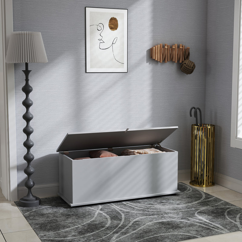 HOMCOM Storage Chest With Lid, 113L Storage Box
