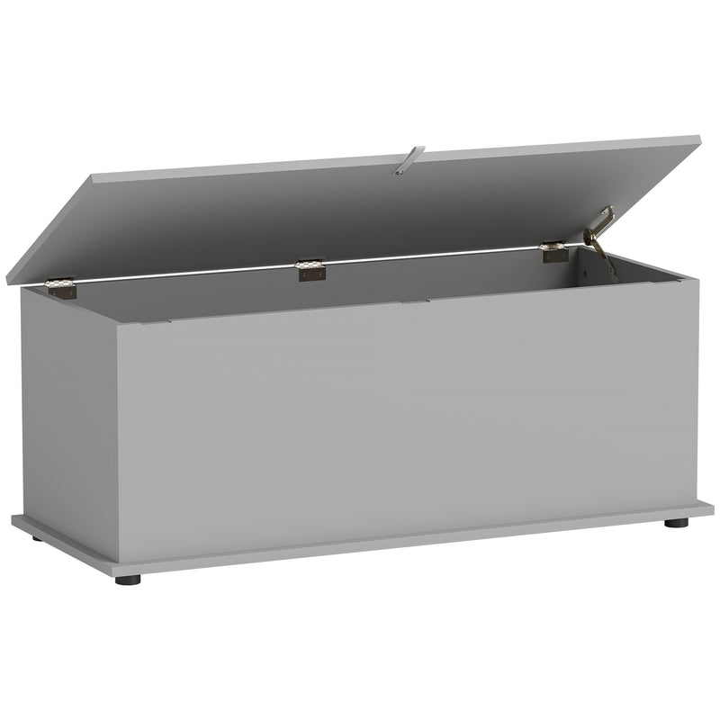 HOMCOM Storage Chest With Lid, 113L Storage Box