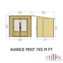Avance Pent Summerhouse