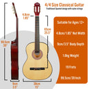3rd Avenue Full Size Classical Guitar Pack - Natural