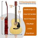 3rd Avenue Acoustic Guitar Premium Pack - Natural