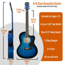3rd Avenue Cutaway Acoustic Guitar Pack - Blueburst