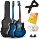 3rd Avenue Cutaway Electro Acoustic Guitar Pack - Blueburst