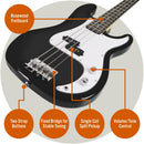 3rd Avenue Bass Guitar Starter Pack - Black