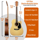 3rd Avenue MX Cutaway Electro Acoustic Guitar Pack - Natural