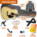 3rd Avenue MX Cutaway Electro Acoustic Guitar Pack - Natural