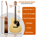 3rd Avenue MX Cutaway Acoustic Guitar Pack - Natural