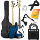 3rd Avenue Bass Guitar Starter Pack - Blueburst