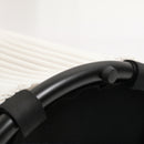 HOMCOM Round Storage Ottoman with Lid, Vanity Stool with Storage