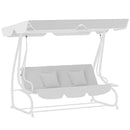 Outsunny Waterproof Garden Swing Canopy Replacement 3 Seater