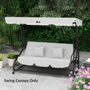 Outsunny Waterproof Garden Swing Canopy Replacement 3 Seater