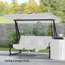 Outsunny Waterproof Garden Swing Canopy Replacement 3 Seater