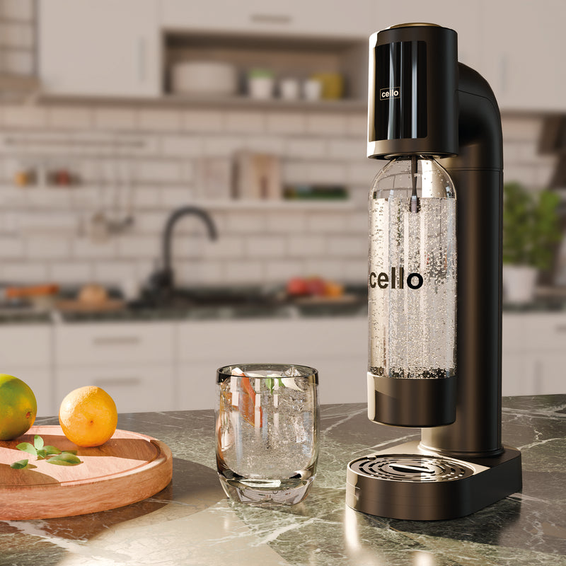 Cello Soda Maker With CO2 Cylinder Included