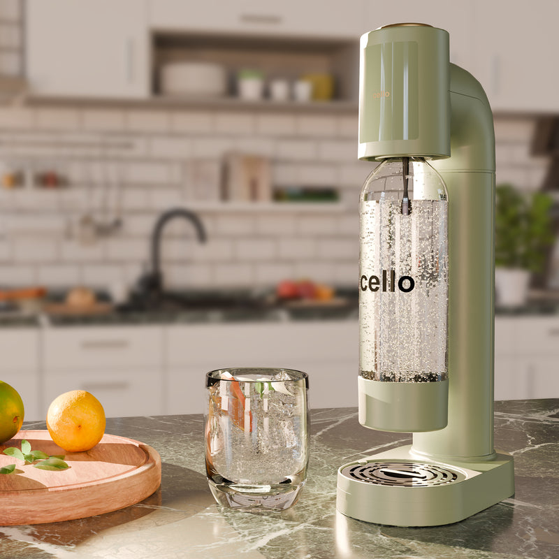 Cello Soda Maker With CO2 Cylinder Included
