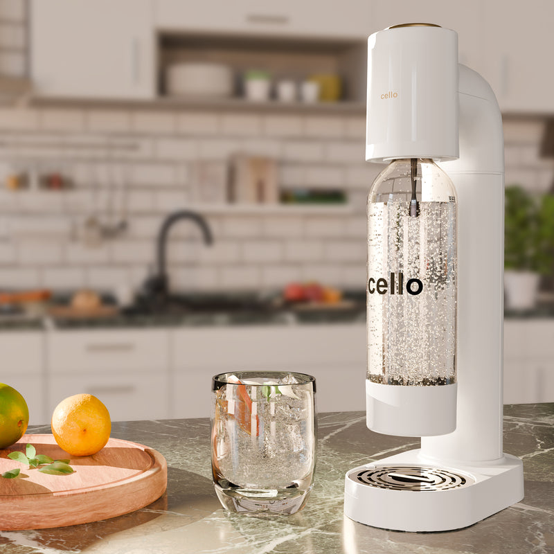 Cello Soda Maker With CO2 Cylinder Included