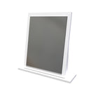 Clarence Ready Assembled Mirror in White Gloss & White