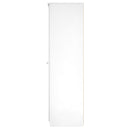 Clarence Ready Assembled 2 Door Wardrobe in White Gloss & White