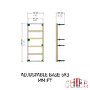 Shire 6 Ft X 3 Ft Base Kit