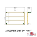 Shire 6 Ft X 4 Ft Base Kit