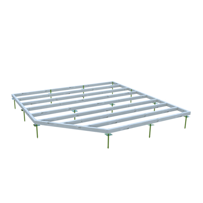 Shire 10 Ft X 10 Ft Corner Base Kit