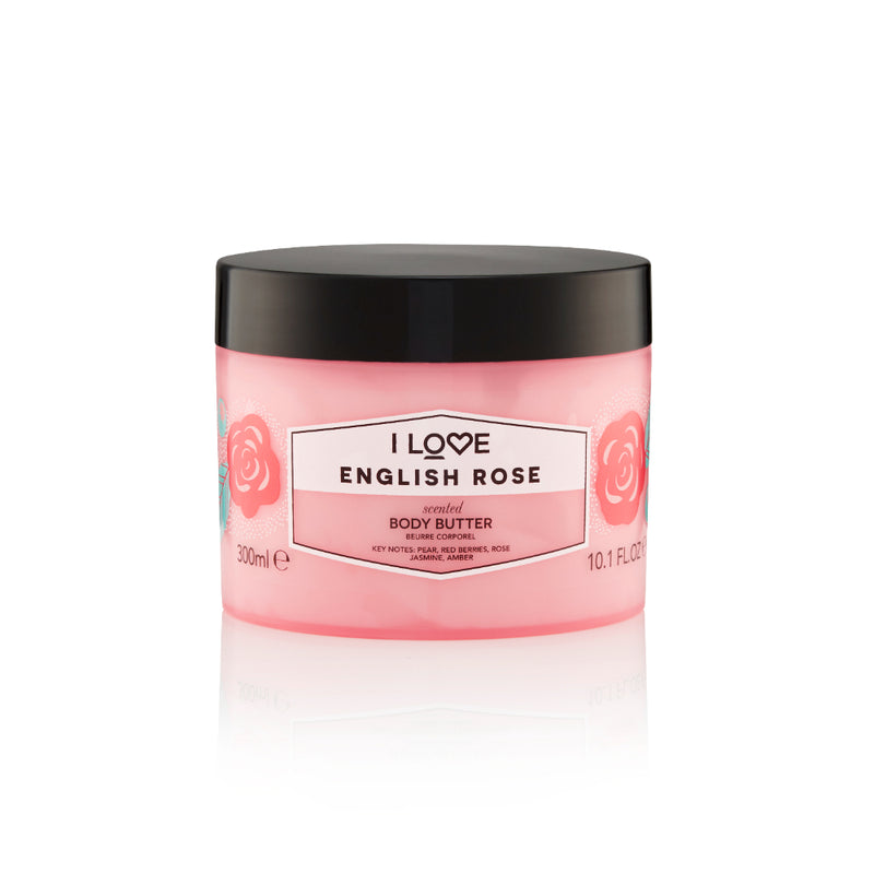 I Love Signature Indulgent Body Butter 330ml English Rose