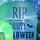 HOMCOM Halloween Inflatable Green Ghost 5ft 150cm