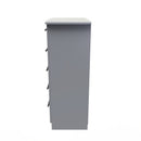 Harrow Ready Assembled 5 Drawer Chest in Dusk Grey