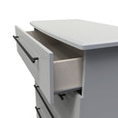 Harrow Ready Assembled 5 Drawer Chest in Dusk Grey