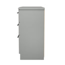 Harrow Ready Assembled 6 Drawer Wide Chest in Dusk Grey