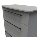 Harrow Ready Assembled 3 Drawer Deep Chest in Dusk Grey